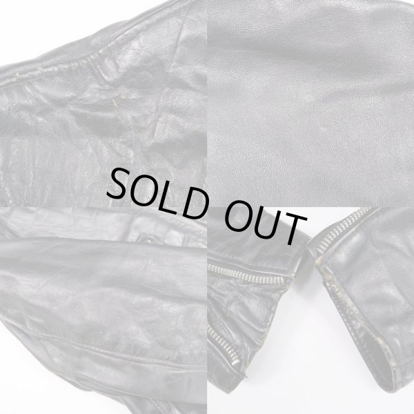 画像4: 70's BROOKS シングルライダースジャケット (4)