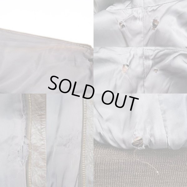 画像6: 80's Willis&Geiger A-2 レザーフライトジャケット (6)