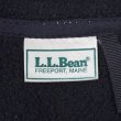 画像2: 90's L.L.Bean スナップT型 フリースジャケット "ALL BLACK" (2)