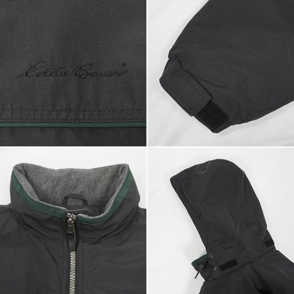 画像4: Early 00's Eddie Bauer フリースライナー ナイロンジャケット (4)