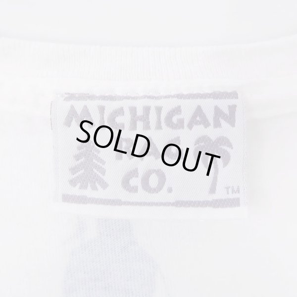 画像3: 90-00's MICHIGAN RAG 総柄プリント Tシャツ (3)
