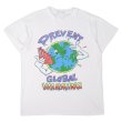 画像1: 90's PREVENT GLOBAL WARMING プリントTシャツ "MADE IN USA" (1)