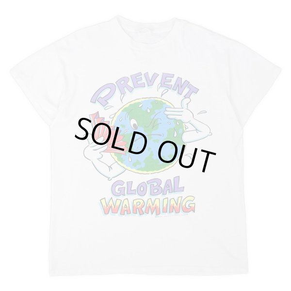 画像1: 90's PREVENT GLOBAL WARMING プリントTシャツ "MADE IN USA" (1)