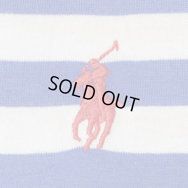 画像4: 00's Polo Ralph Lauren クレイジーパターン ボーダーTシャツ "DEADSTOCK" (4)