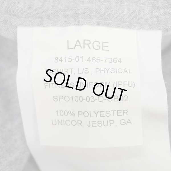 画像3: 00's US.ARMY IPFU モックネック L/S Tシャツ "DEADSTOCK" (3)