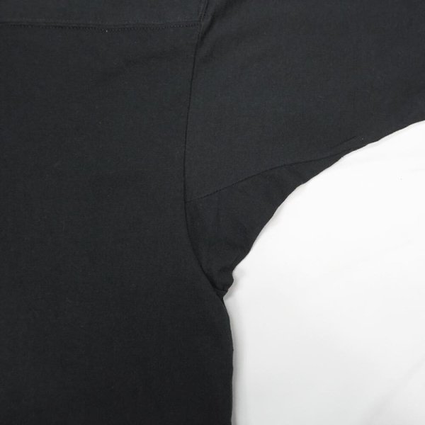 画像3: 80's RUSSELL ブランク フットボールTシャツ “BLACK / XXL / MADE IN USA” (3)