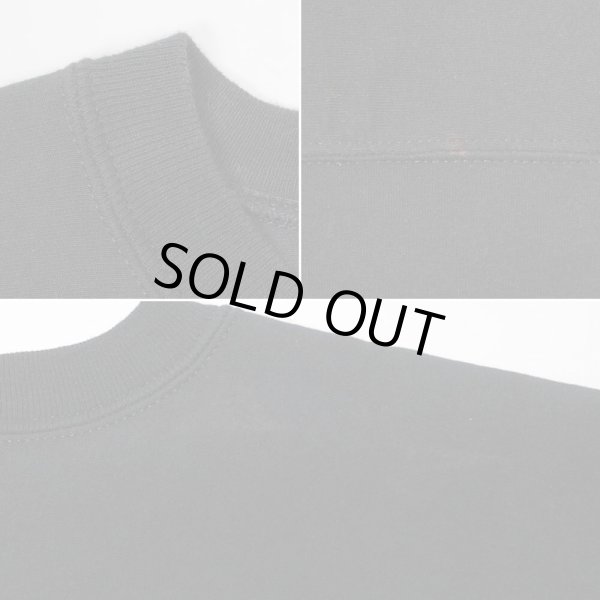 画像4: 80's RUSSELL ブランク フットボールTシャツ “BLACK / XXL / MADE IN USA” (4)