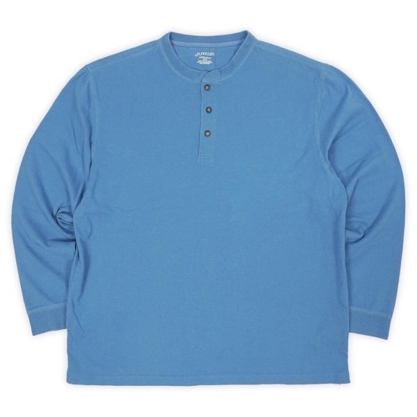 画像1: 00's ST JOHN'S BAY ヘンリーネックカットソー (1)