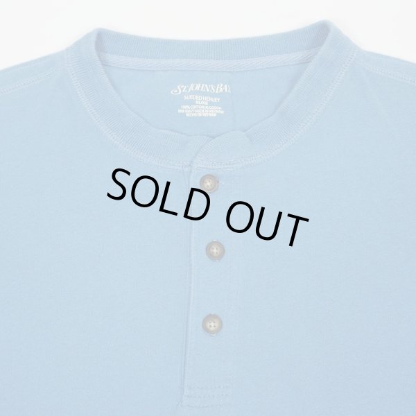 画像3: 00's ST JOHN'S BAY ヘンリーネックカットソー (3)