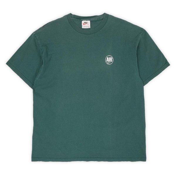画像1: 90's NIKE ロゴ刺繍Tシャツ "MADE IN USA" (1)