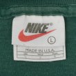 画像2: 90's NIKE ロゴ刺繍Tシャツ "MADE IN USA" (2)