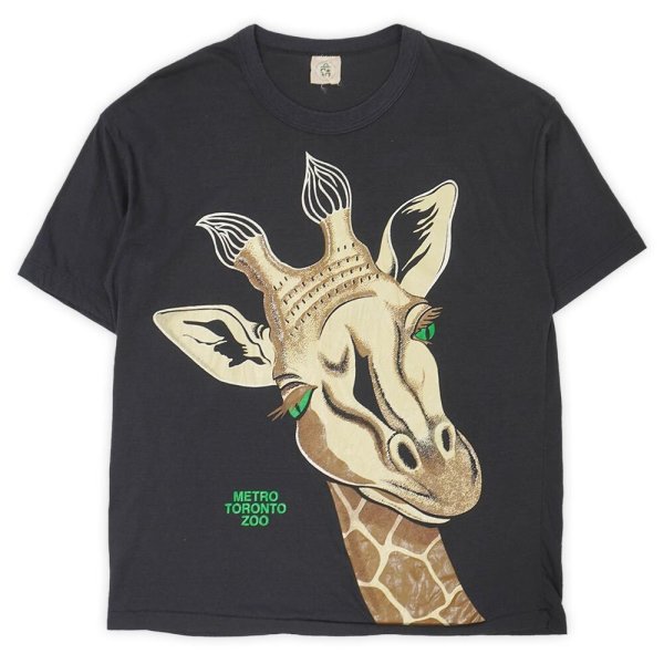 画像1: 80-90's METRO TORONTO ZOO ビッグプリントTシャツ (1)