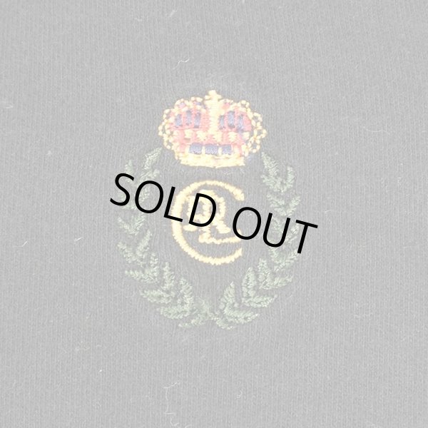 画像3: 90's CHAPS Ralph Lauren L/S ポロシャツ "BLACK" (3)