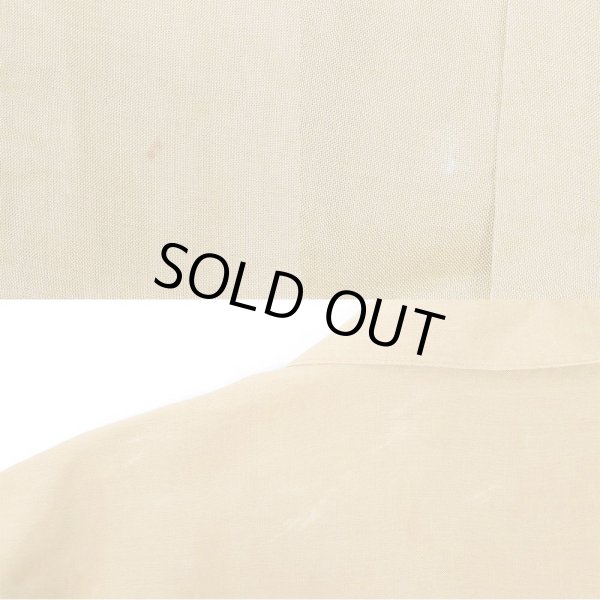 画像4: 90's NEW GEN S/S リネンオープンカラーシャツ (4)