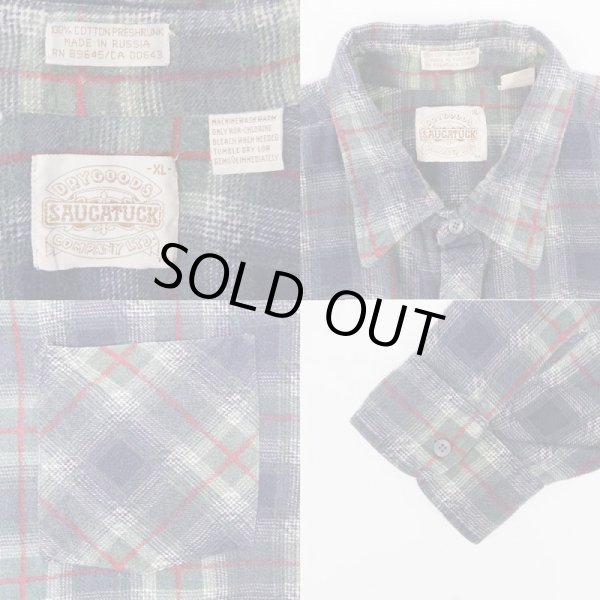 画像3: 90's SAUCATUCK プリントネルシャツ (3)