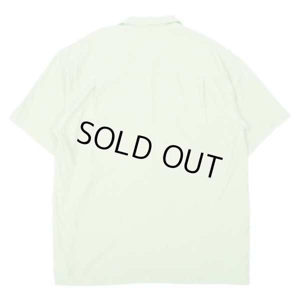画像2: 00's Tommy Bahama オープンカラー シルクシャツ "GREEN" (2)