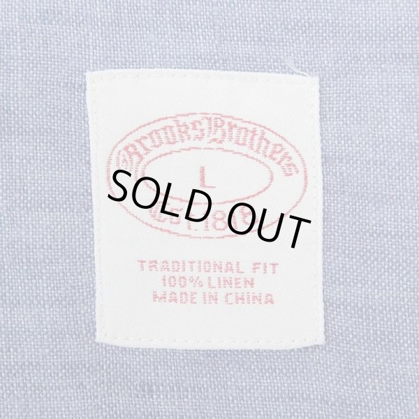 画像3: 90-00's Brooks Brothers S/S リネンシャツ (3)