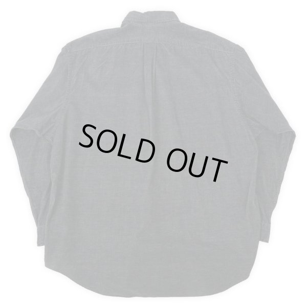 画像2: 90's Polo Ralph Lauren コーデュロイ ボタンダウンシャツ "BLAKE / CHACOAL" (2)