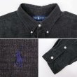 画像4: 90's Polo Ralph Lauren コーデュロイ ボタンダウンシャツ "BLAKE / CHACOAL" (4)