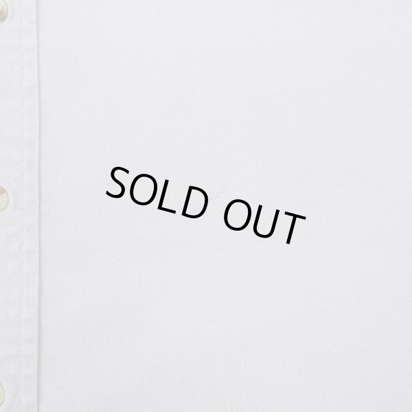 画像4: 90's Eddie Bauer カラーデニム バンドカラーシャツ (4)