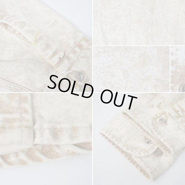 画像4: 90's Carhartt ブリーチ加工 ダックワークシャツ (4)