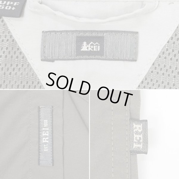 画像2: 00's REI S/S ナイロンフィールドシャツ (2)