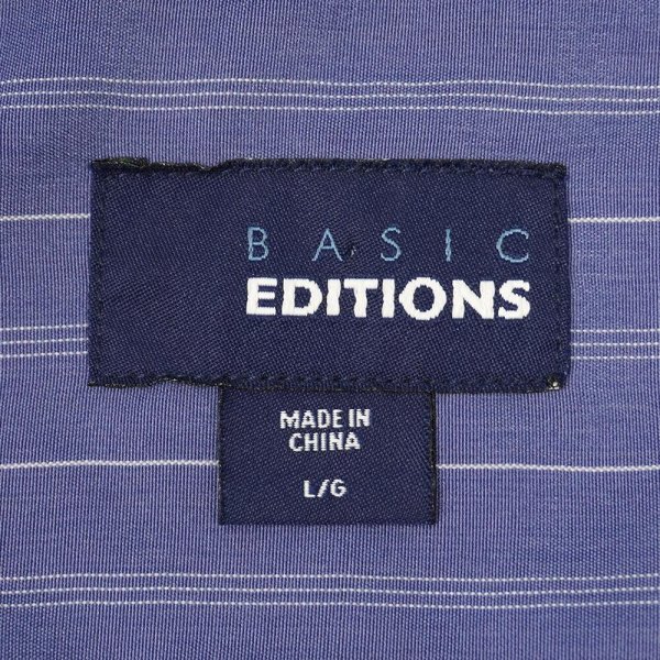 画像2: 00's BASIC EDITIONS S/S レギュラーカラーシャツ "DEADSTOCK" (2)