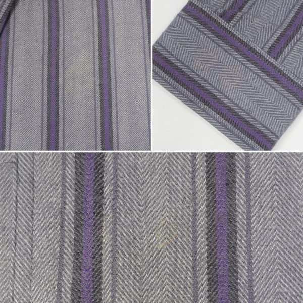 画像5: 90's OSHKOSH マルチストライプ柄 フランネルシャツ "DEADSTOCK" (5)