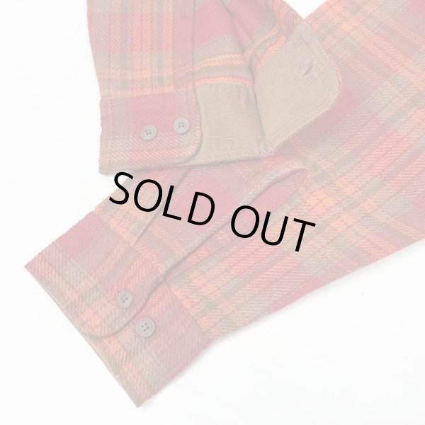 画像4: Late 90's ST JOHN'S BAY ヘビーネルシャツ "DEADSTOCK / RED PLAID" (4)