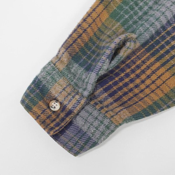 画像4: 90's FIVE BROTHER ヘビーネルシャツ "MADE IN USA" (4)