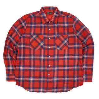 60-70's Beltex プリントネルシャツ - used&vintage box Hi-smile