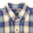 画像3: 90's BACK PACKER フランネル ボタンダウンシャツ "Blue Plaid" (3)