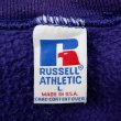 画像2: 90's RUSSELL カレッジプリントスウェット “MADE IN USA” (2)