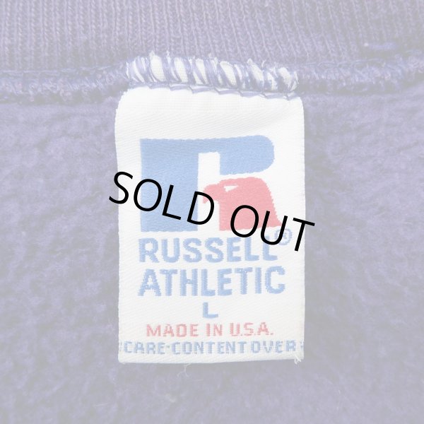 画像2: 90's RUSSELL カレッジプリントスウェット “MADE IN USA” (2)