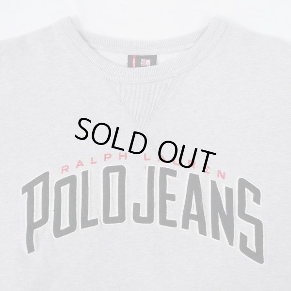 画像3: 90-00's POLO JEANS ワッペンロゴ スウェット (3)