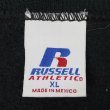画像3: 00's PRINCETON カレッジロゴ刺繍 スウェット "BLACK RUSSELL BODY" (3)