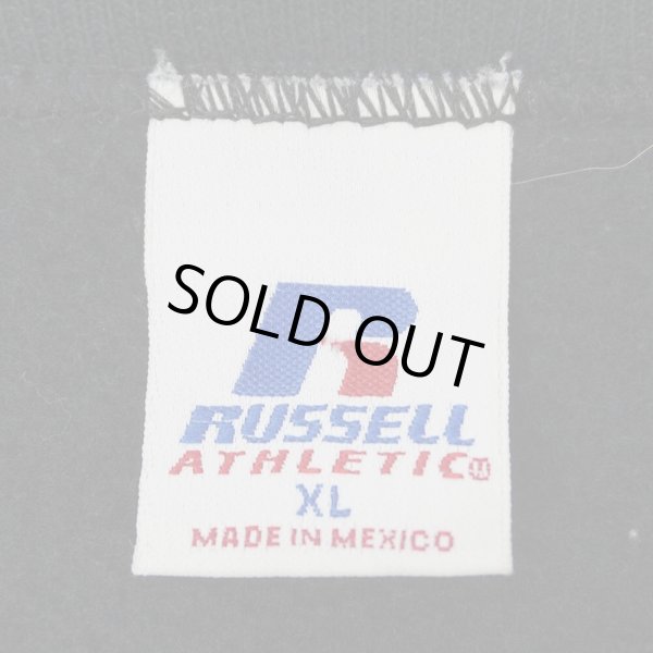 画像3: 00's PRINCETON カレッジロゴ刺繍 スウェット "BLACK RUSSELL BODY" (3)