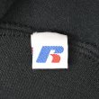 画像4: 00's PRINCETON カレッジロゴ刺繍 スウェット "BLACK RUSSELL BODY" (4)