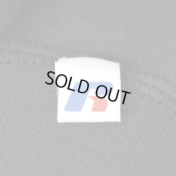 画像4: 00's PRINCETON カレッジロゴ刺繍 スウェット "BLACK RUSSELL BODY" (4)