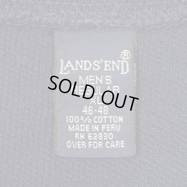 画像2: 90's LANDS' END コットンピケ スウェット (2)