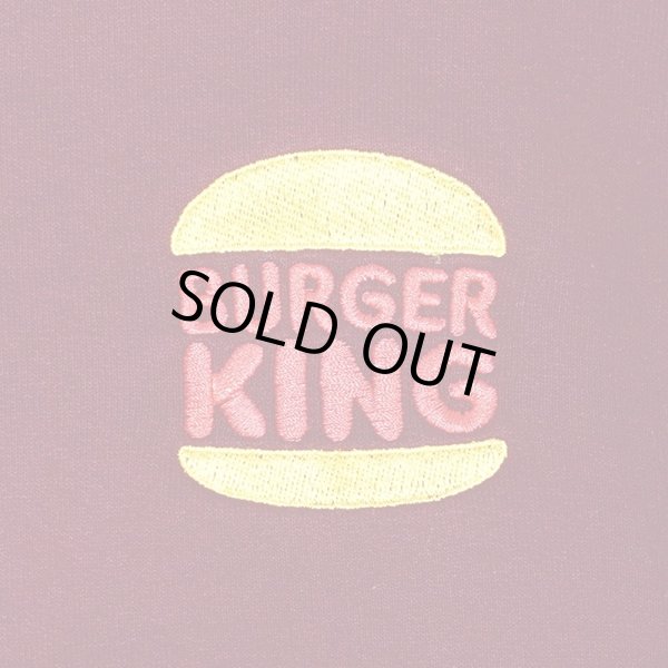 画像2: 00's BURGER KING ロゴ刺繍スウェット (2)