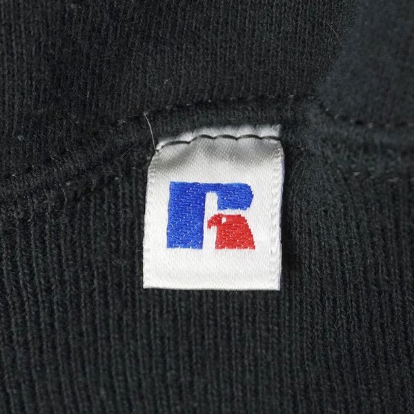画像3: 90's RUSSELL プリントスウェット “BLACK / MADE IN USA” (3)
