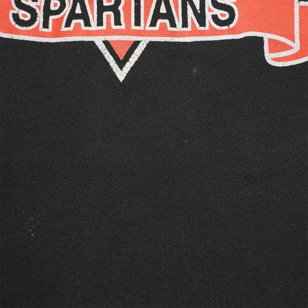 画像4: 90's RUSSELL プリントスウェット “BLACK / MADE IN USA” (4)