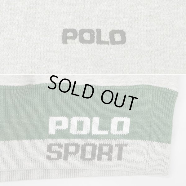 画像3: 90's POLO SPORT スウェットパーカー (3)
