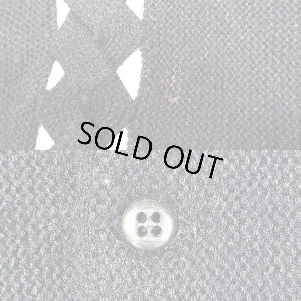 画像4: 70's Sears アクリルカーディガン “BLACK” (4)