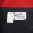 画像2: 60's Grady レタードカーディガン “BLACK×RED / DEADSTOCK” (2)