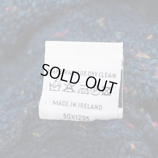 画像4: 90's Carraig Donn ネップ柄 フィッシャーマンセーター "MADE IN IRELAND" (4)