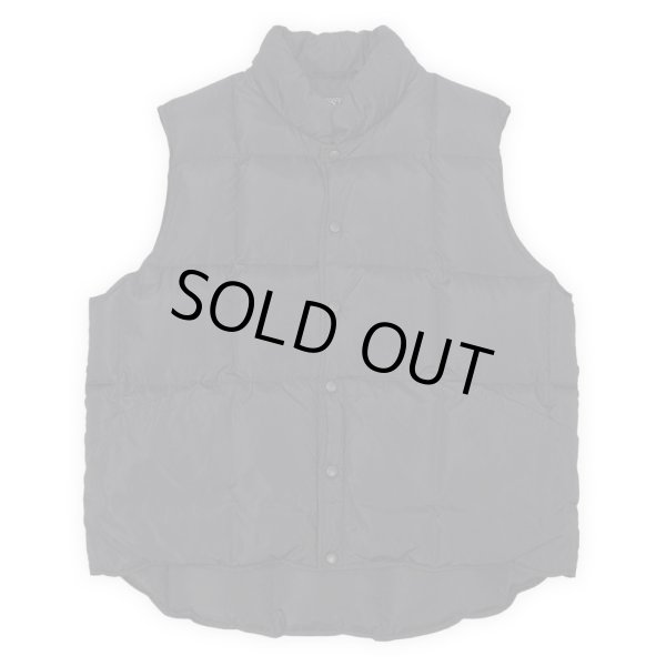 画像1: 90's LANDS' END ダウンベスト "BLACK" (1)