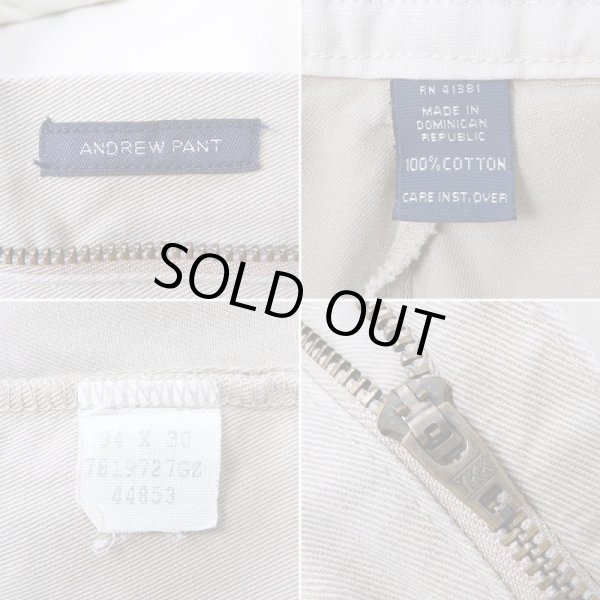 画像4: 90's Polo Ralph Lauren 2タック チノトラウザー "ANDREW PANT / W34 L30" (4)