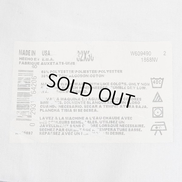 画像3: 90's Dickies 2タック ワークパンツ "NAVY / MADE IN USA" (3)